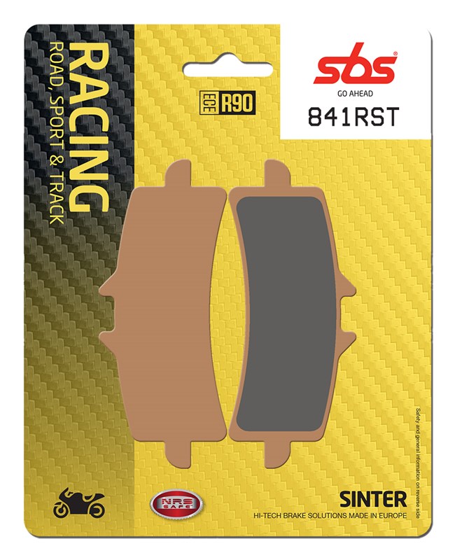SBS brake pads KH447 track and sport sinteredcolour gold (841RST)